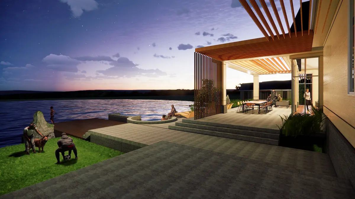 Estate House architectural rendering